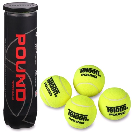Купить Мяч для большого тенниса Teloon 828Т Р4  (4 шт) в Чёрмозе 